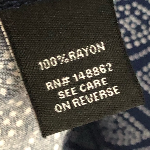 torrid 2X open back challis skater dress plus size Nagy blue 10839046 0685 - Picture 10 of 14